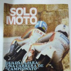 Coches y Motocicletas: REVISTA SOLO MOTO Nº 161, AÑO 4, 5 OCTUBRE 1978, POSTER VESTERINEN, VER SUMARIO.