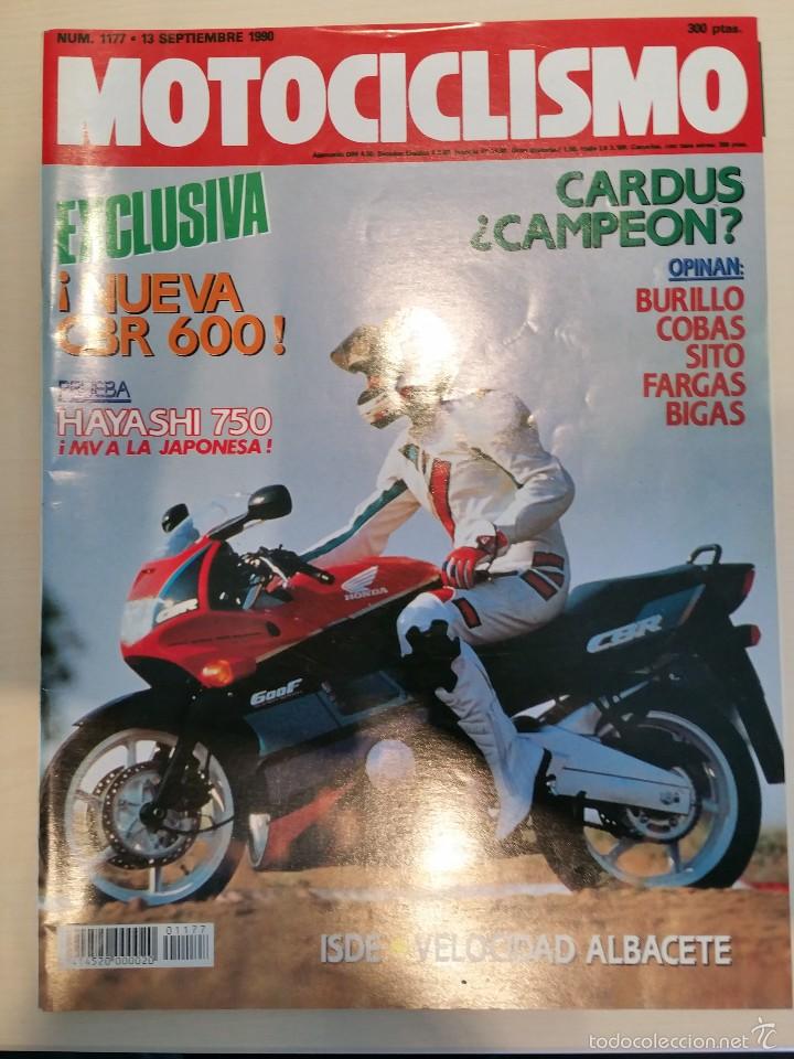Autos und Motorr&auml;der: Revista Motociclismo n&ordm; 1177 A&ntilde;o 1990.