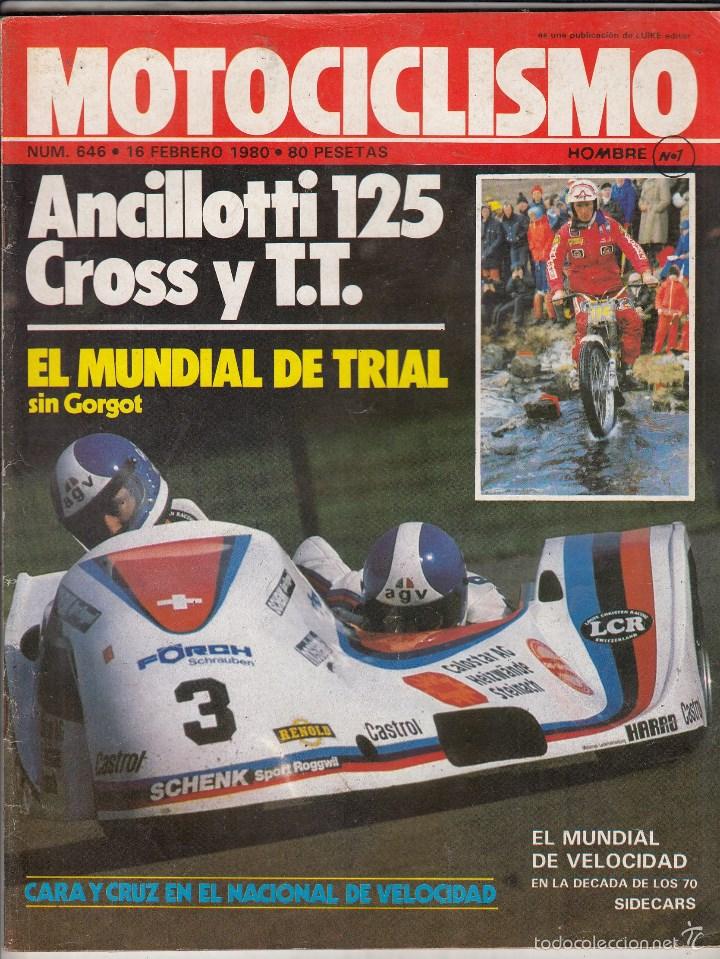 Automobili e Motociclette: REVISTA MOTOCICLISMO N&ordm; 646 A&Ntilde;O 1980. COMPARATIVA: ANCILLOTTI 125 CROSS Y ANCILLOTTI 125 TT