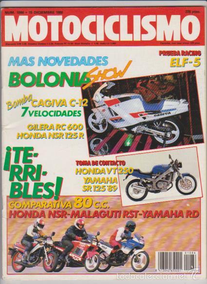 Voitures et Motocyclettes: MOTOCICLISMO - N&ordm; 1086 / NOVIEMBRE 1988