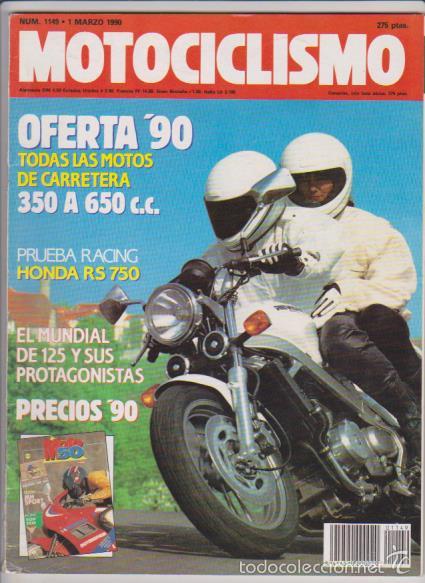 Voitures et Motocyclettes: MOTOCICLISMO - N&ordm; 1149 / NOVIEMBRE 1990
