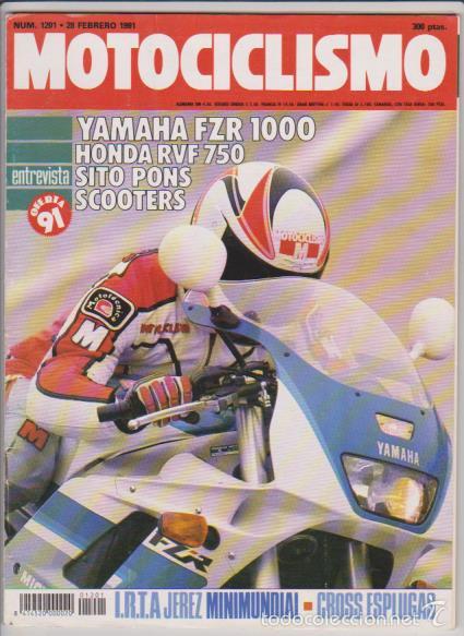 Voitures et Motocyclettes: MOTOCICLISMO - N&ordm; 1201 / NOVIEMBRE 1991
