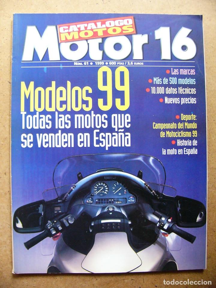Coches y Motocicletas: Motor 16 Catalogo de motos motocicletas del a&ntilde;o 1999 - Mas de 500 modelos