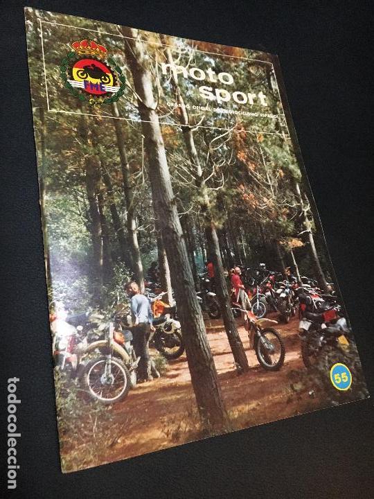 Carros e motociclos: revista moto sport numero n&ordm; 55 octubre de 1975