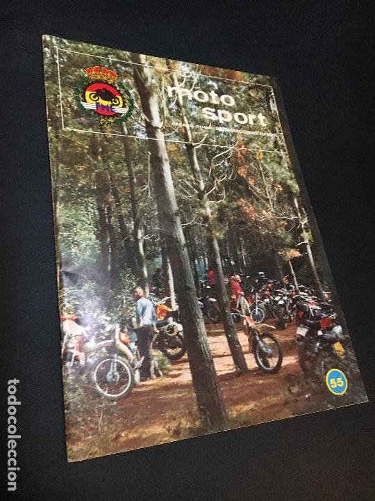 Carros e motociclos: revista moto sport numero n&ordm; 55 octubre de 1975