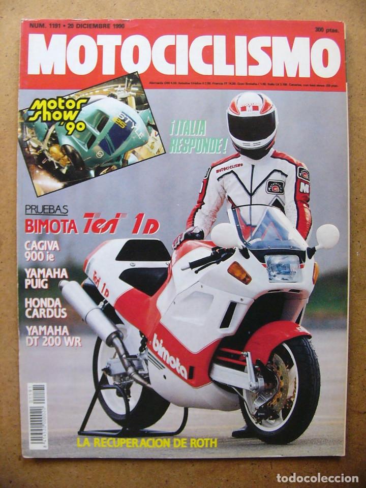 Automobili e Motociclette: Motociclismo 1191 Bimota Tesi 1D Cagiva Elefant 900 ie Yamaha DT 200 WR