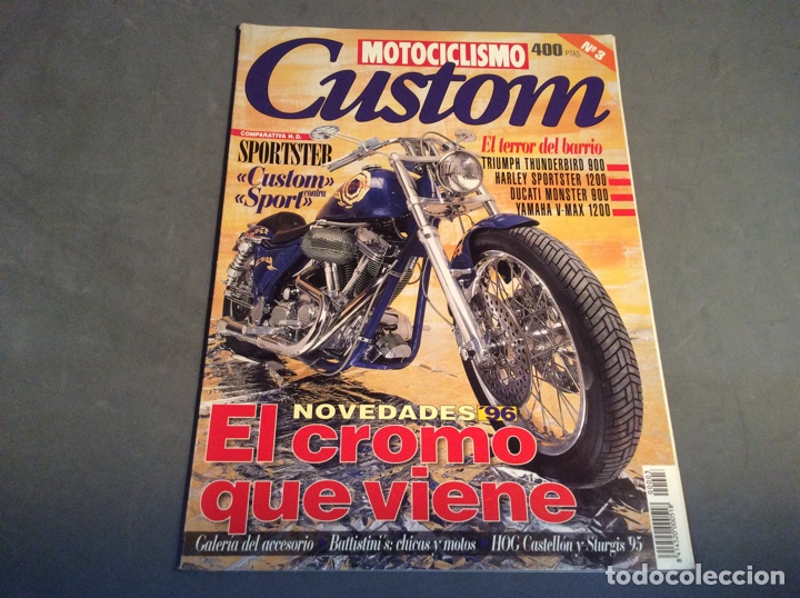 Automobili e Motociclette: MOTOCICLISMO ESPECIAL CUSTOM N&ordm;. 3 - TRIUMPH THUNDERBIRD