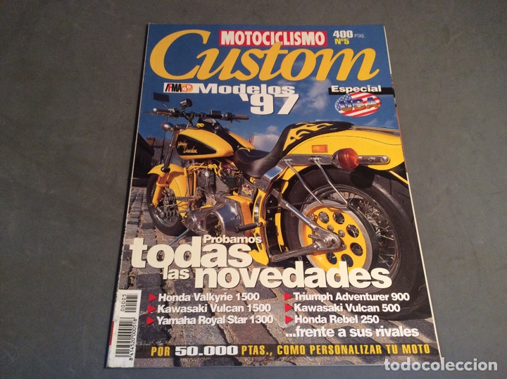 Automobili e Motociclette: MOTOCICLISMO ESPECIAL CUSTOM N&ordm;. 5 -MODELOS 1997
