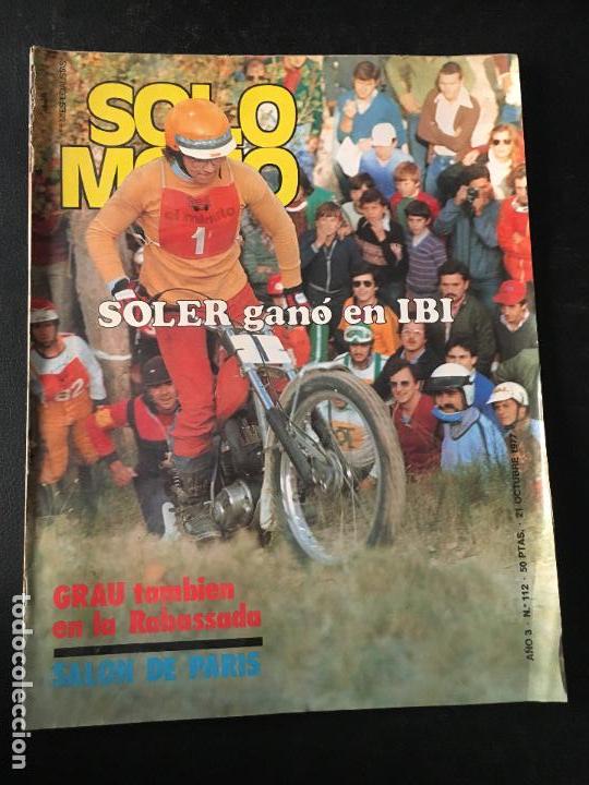 Automobili e Motociclette: revista solo moto numero n&ordm; 112 de 1977