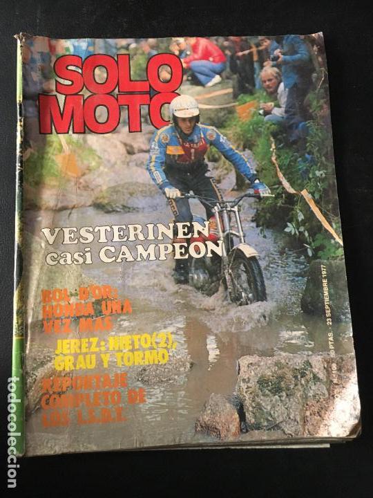 Automobili e Motociclette: revista solo moto numero n&ordm; 108 de 1977