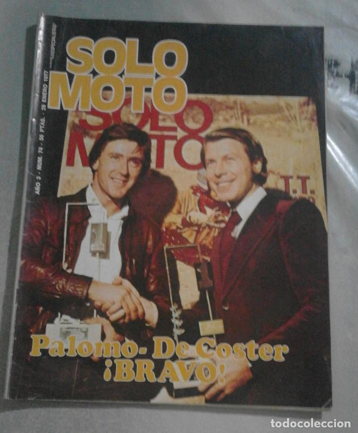 Automobili e Motociclette: Revista Solo Moto n&ordm; 74 - 28 Enero 1977