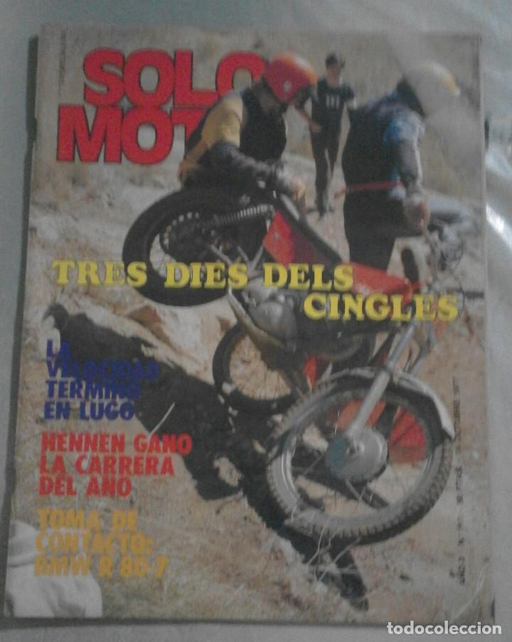 Carros e motociclos: Revista Solo Moto n&ordm; 111 - 14 Octubre 1977