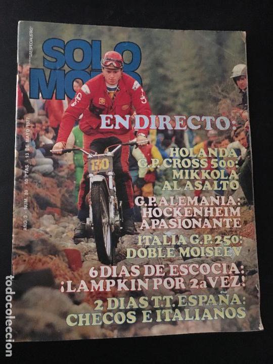Automobili e Motociclette: revista solo moto numero n&ordm; 89 de 1977