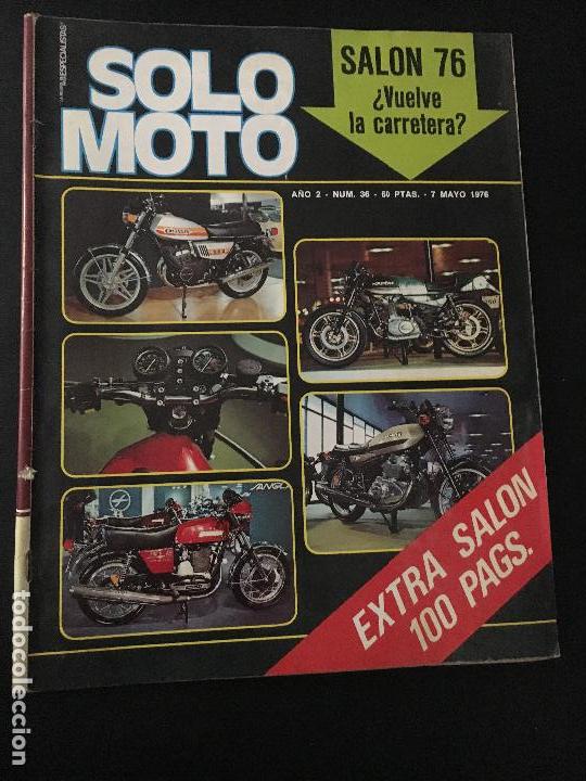 Automobili e Motociclette: revista solo moto numero n&ordm; 36 de 1976