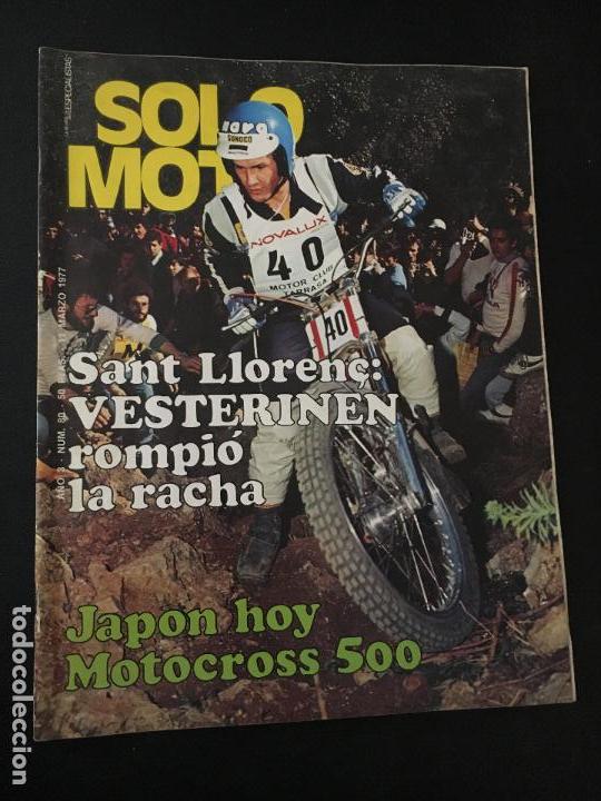 Automobili e Motociclette: revista solo moto numero n&ordm; 80 de 1977 motocross 500