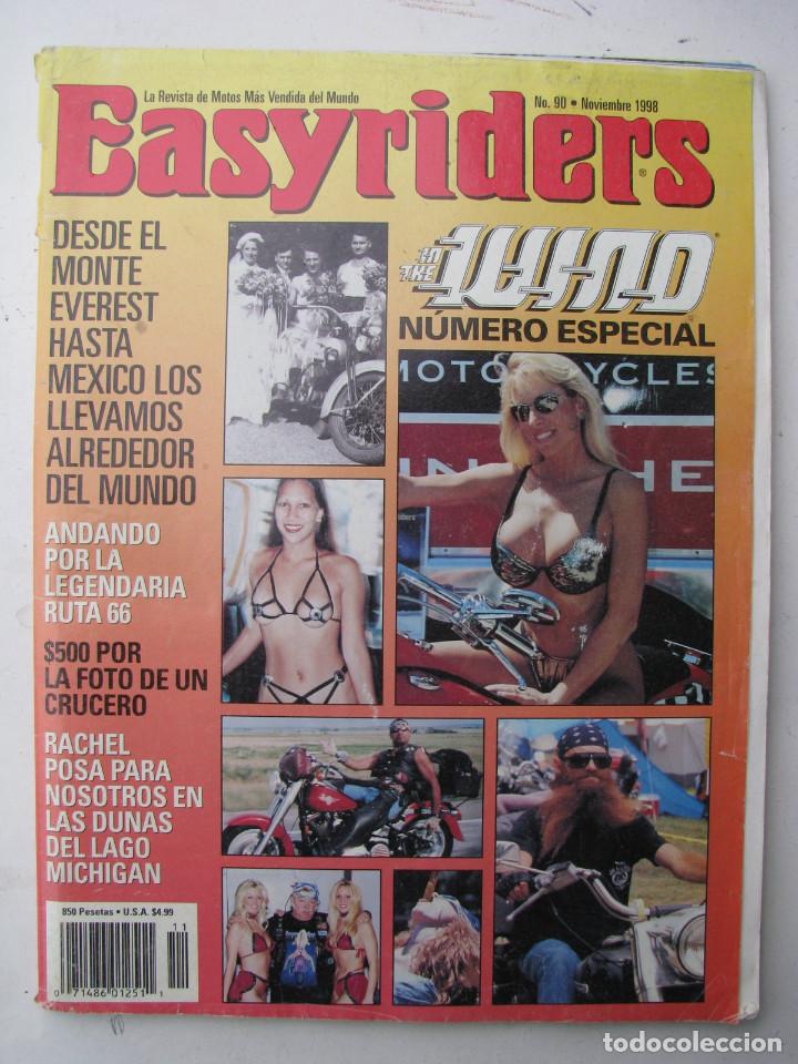 Automobili e Motociclette: REVISTA EASYRIDERS N&ordm; 90 - A&Ntilde;O 1998 - VER FOTO SUMARIO