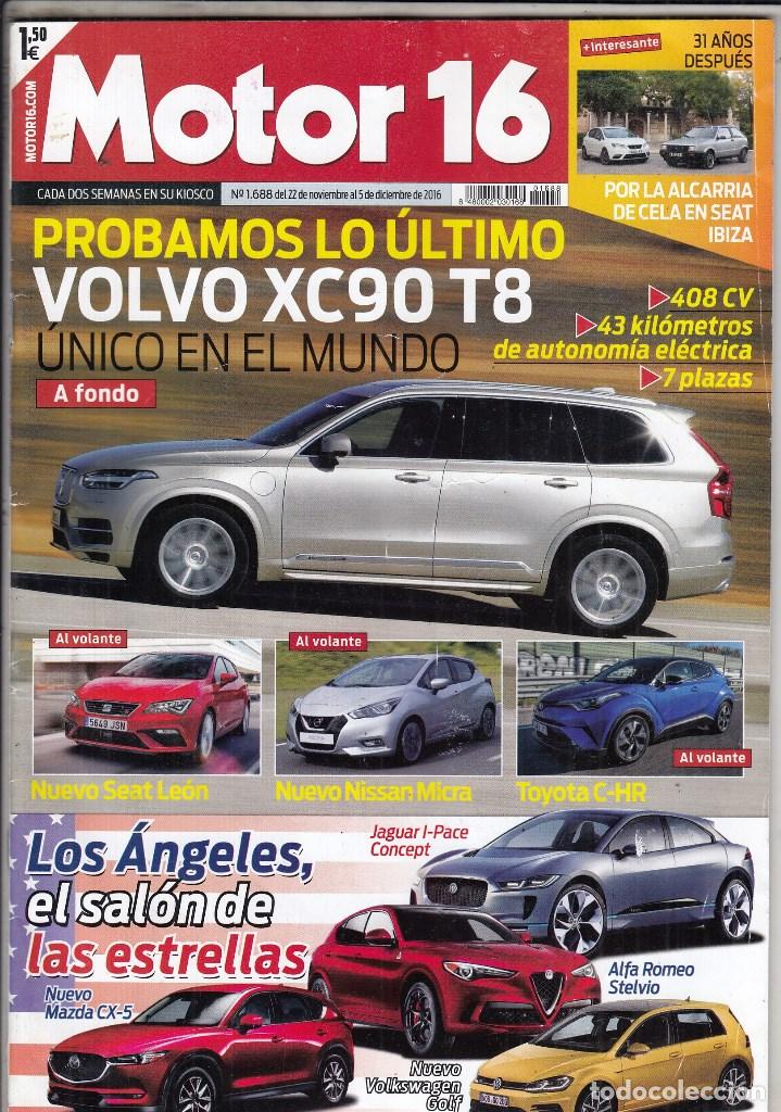 Coches y Motocicletas: REVISTA MOTOR 16 N&ordm; 1688 A&Ntilde;O 2016. PRUEBA: VOLVO XC90 T8.