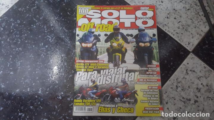 Voitures et Motocyclettes: SOLO MOTO & OFF ROAD NUMERO 1303 MAYO 2001