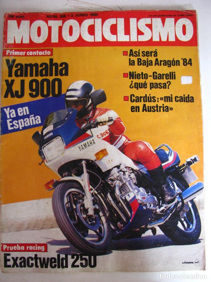 Voitures et Motocyclettes: REVISTA MOTOCICLISMO N&ordm; 855 - A&Ntilde;O 1984 - VER FOTO SUMARIO