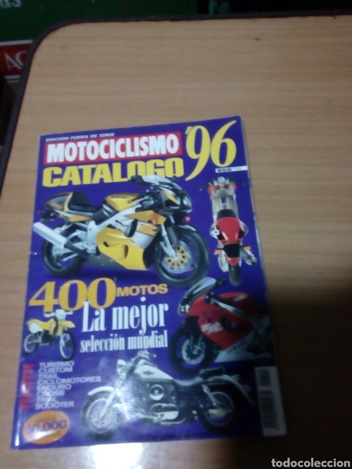 Cars and Motorcycles: Revista motociclismo catalogo  1996