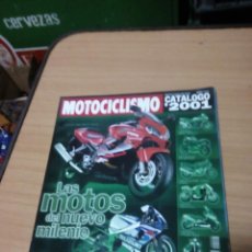 Coches y Motocicletas: REVISTA MOTOCICLISMO CATALOGO 2001. Lote 75916069