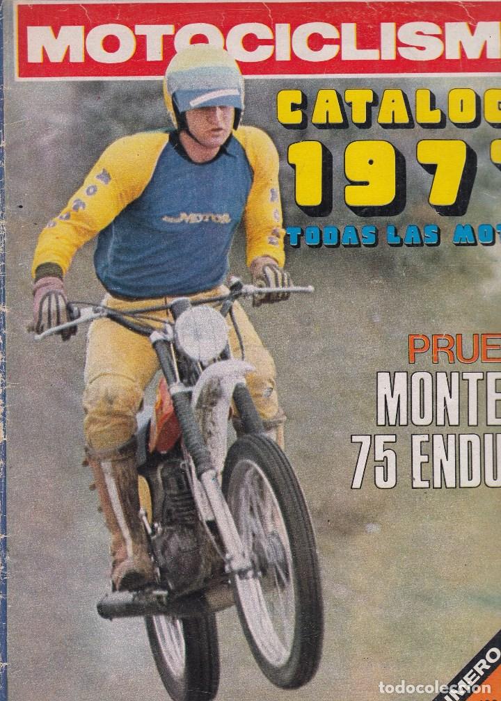 Coches y Motocicletas: REVISTA MOTOCICLISMO N&ordm; 492-493 A&Ntilde;O 1977. PRUEBA: MONTESA 75 ENDURO. NO INCLUYE MOTOCATALOGO.
