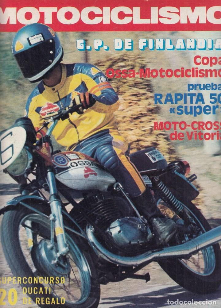 Coches y Motocicletas: REVISTA MOTOCICLISMO N&ordm; 417 A&Ntilde;O 1976. PRUEBA: MONTESA RAPITA 50 SUPER.
