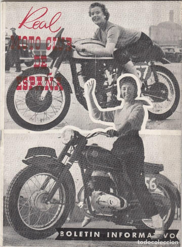 Voitures et Motocyclettes: REVISTA REAL MOTO CLUB DE ESPA&Ntilde;A. N&ordm; 80 A&Ntilde;O 1957.