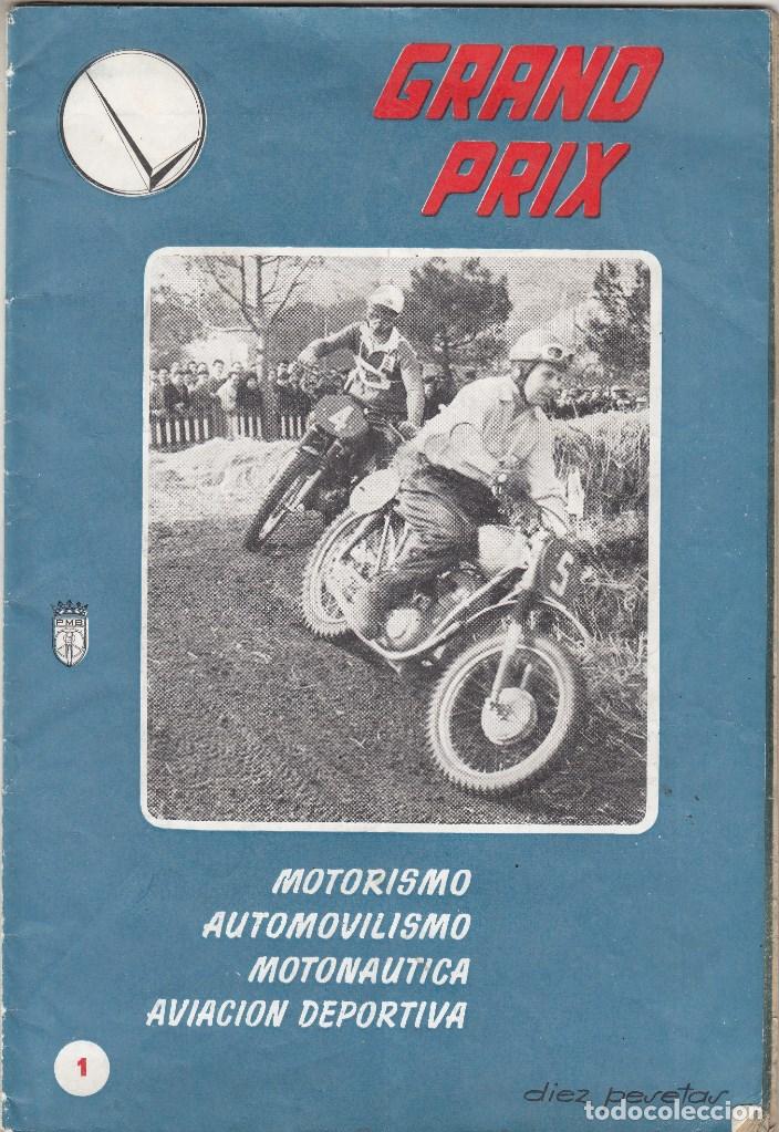 Autos und Motorr&auml;der: REVISTA GRAND PRIX N&ordm; 1 A&Ntilde;O 1960.
