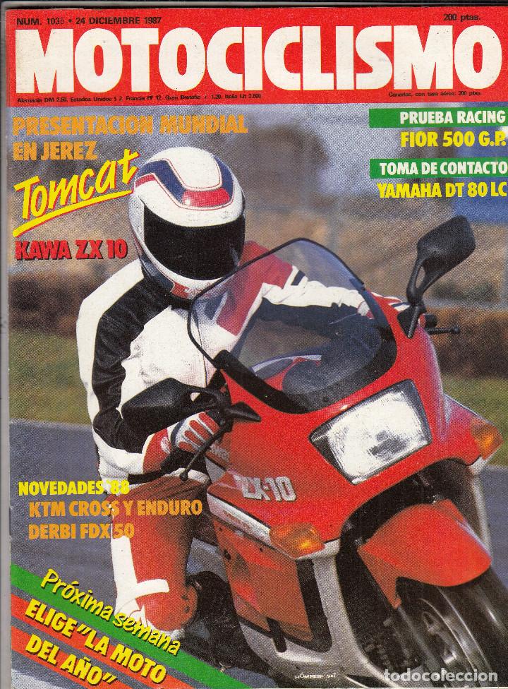 revista motociclismo nº 1035 añoi 1987. prueba: - Buy Motorcycle