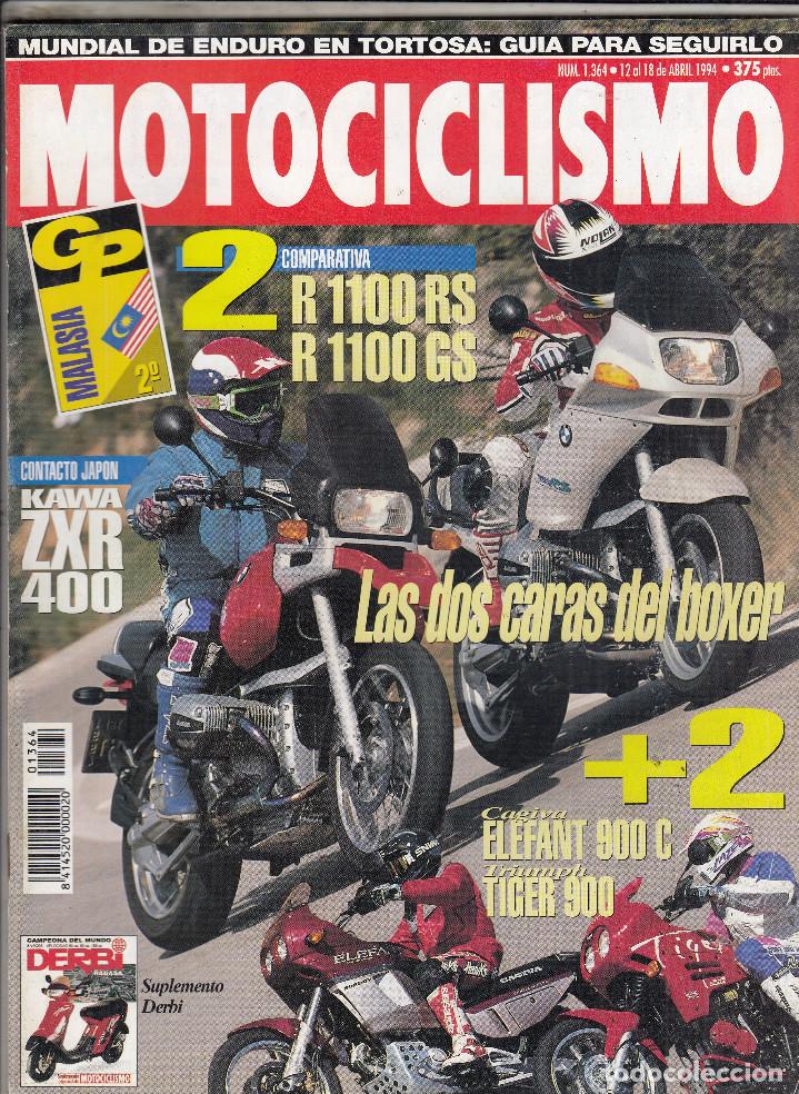 Autos und Motorr&auml;der: REVISTA INTERVIU N&ordm; 1364 A&Ntilde;O 1994. COMPARATIVA: BMW R 1100 RS Y BMW R 1100 GS. CAGIGA ELEFANT 900 C