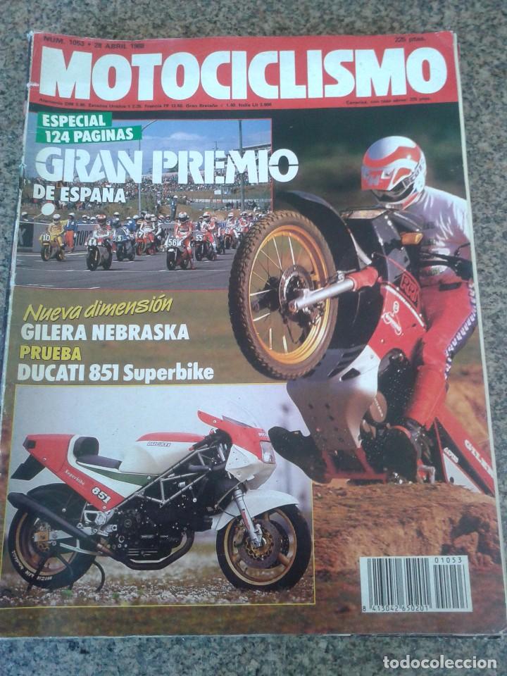 Autos und Motorr&auml;der: REVISTA MOTOCICLISMO -- N&ordm; 1053 -- ABRIL 1988 --