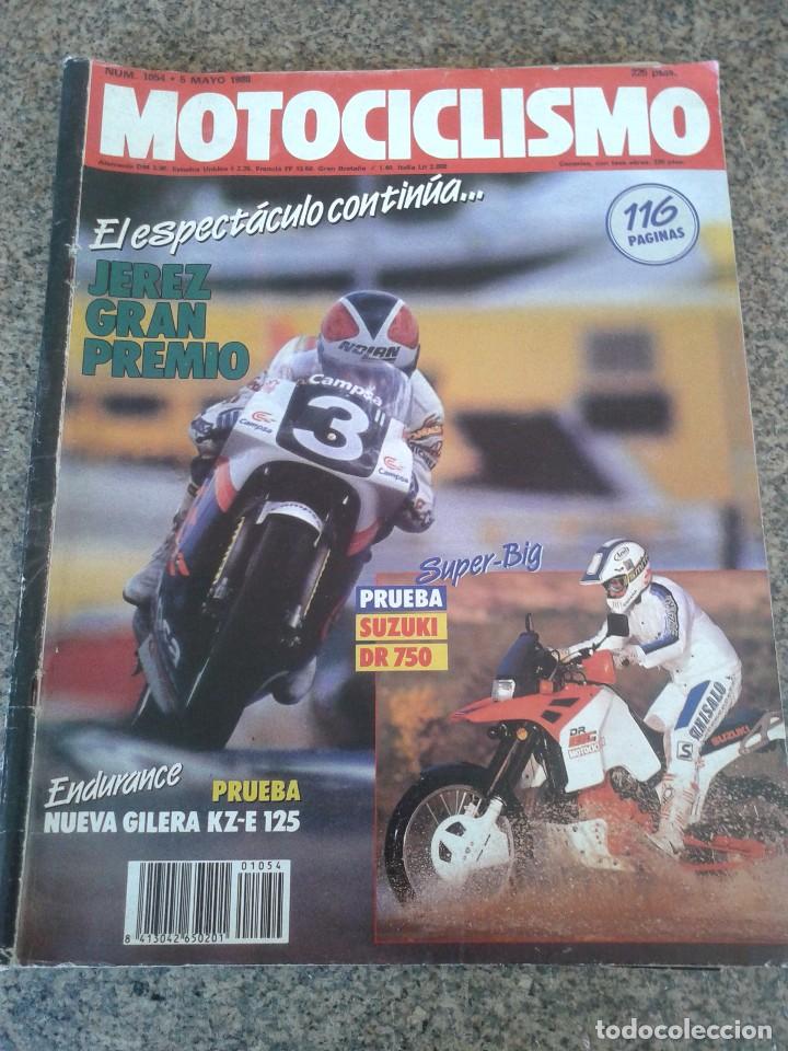 Autos und Motorr&auml;der: REVISTA MOTOCICLISMO -- N&ordm; 1054 -- MAYO 1988 --