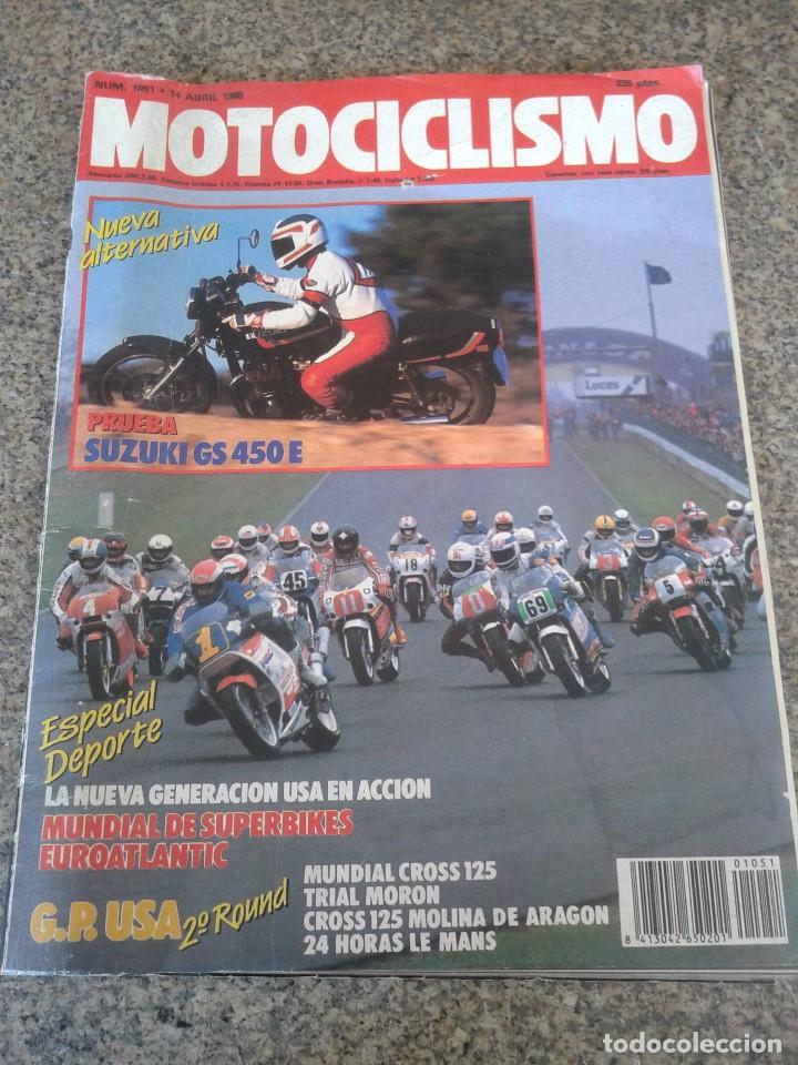Autos und Motorr&auml;der: REVISTA MOTOCICLISMO -- N&ordm; 1051 -- ABRIL 1988 --