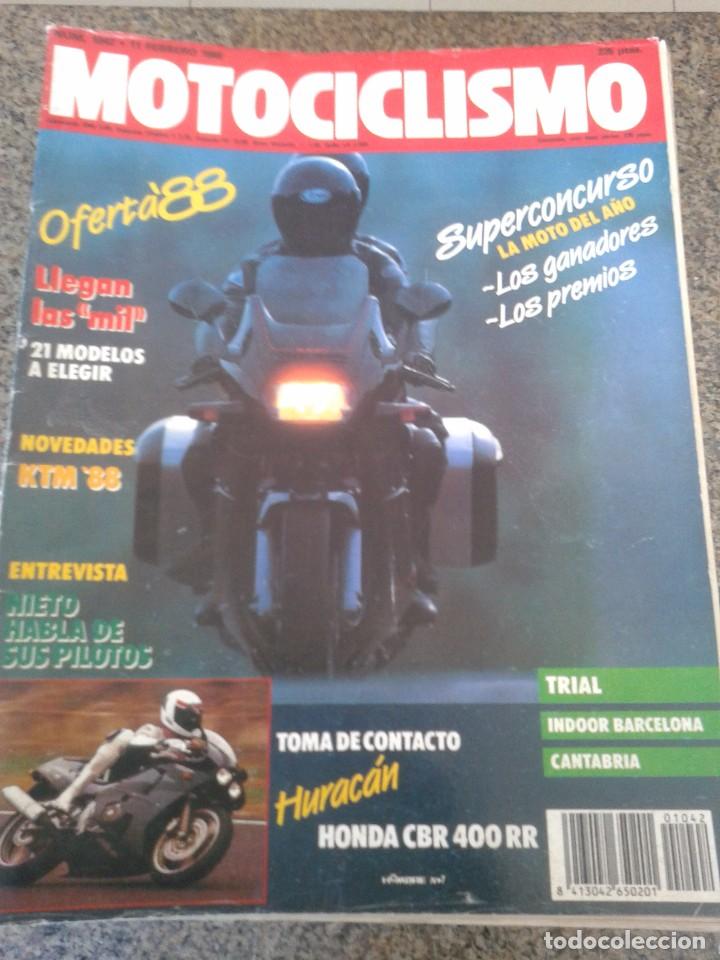 Autos und Motorr&auml;der: REVISTA MOTOCICLISMO -- N&ordm; 1042 -- FEBRERO 1988 --