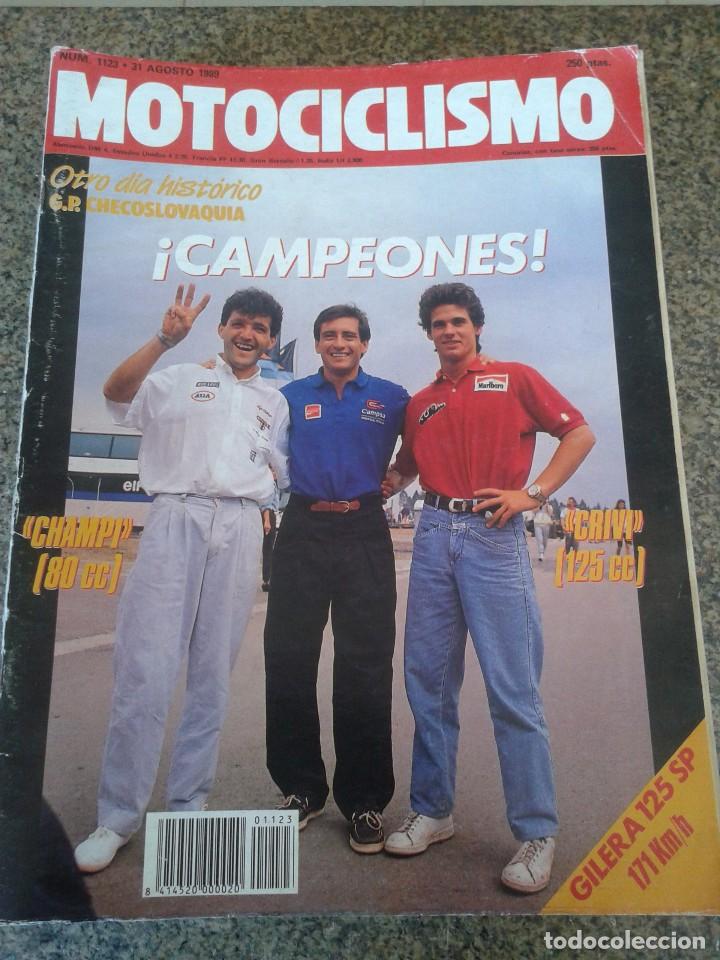 Autos und Motorr&auml;der: REVISTA MOTOCICLISMO -- N&ordm; 1123 -- AGOSTO 1989 --