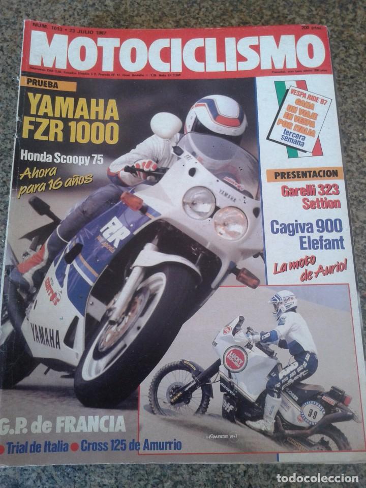 Autos und Motorr&auml;der: REVISTA MOTOCICLISMO -- N&ordm; 1013 -- JULIO 1987 --