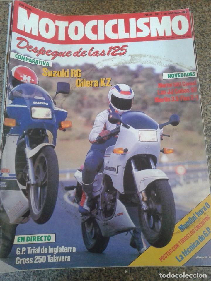 Autos und Motorr&auml;der: REVISTA MOTOCICLISMO -- N&ordm; 997 -- MARZO - 1987 --