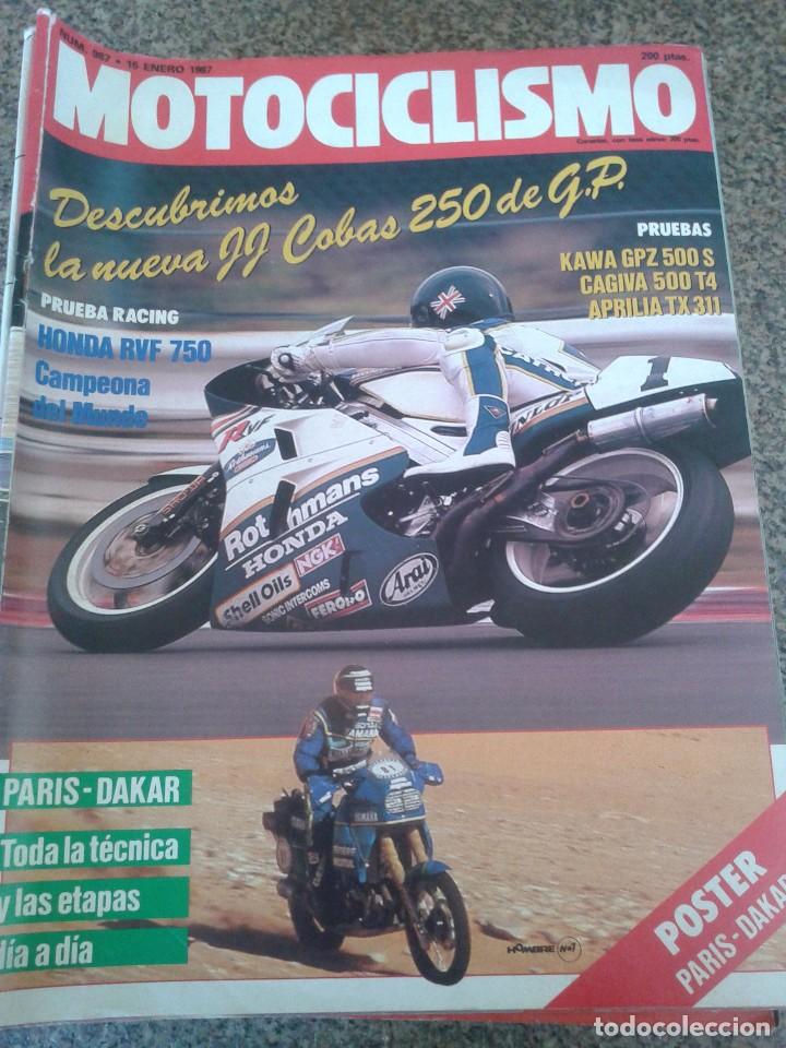 Autos und Motorr&auml;der: REVISTA MOTOCICLISMO -- N&ordm; 987 -- ENERO 1987 --