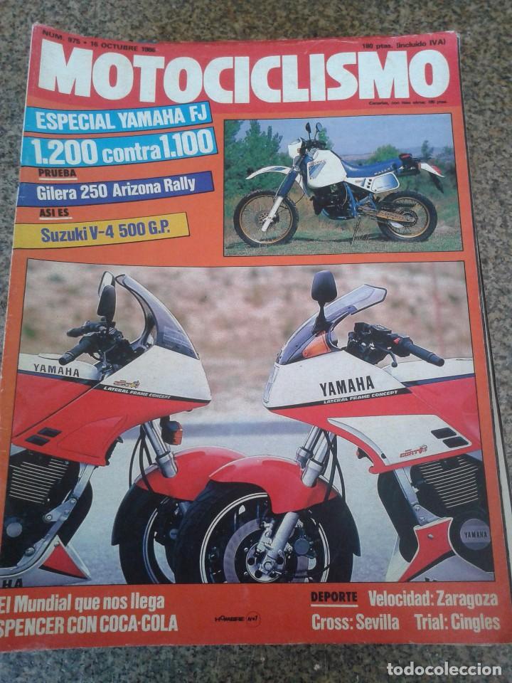 Autos und Motorr&auml;der: REVISTA MOTOCICLISMO -- N&ordm; 975 -- OCTUBRE 1986 --