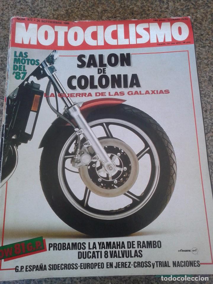 Autos und Motorr&auml;der: REVISTA MOTOCICLISMO -- N&ordm; 972 -- SEPTIEMBRE 1986 --
