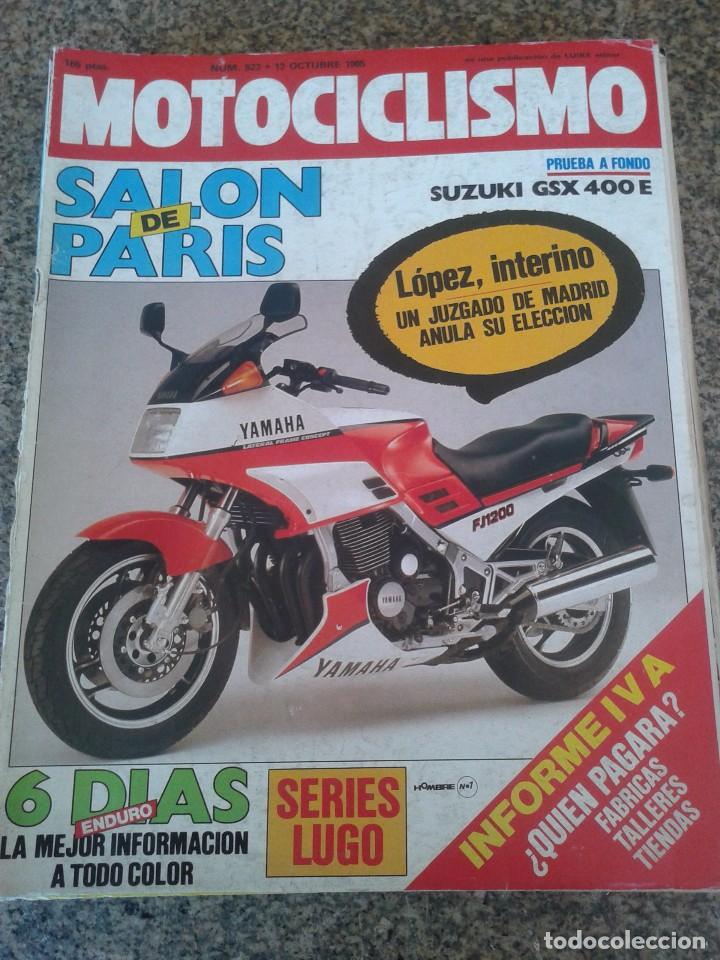 Autos und Motorr&auml;der: REVISTA MOTOCICLISMO -- N&ordm; 923 -- OCTUBRE 1985 --