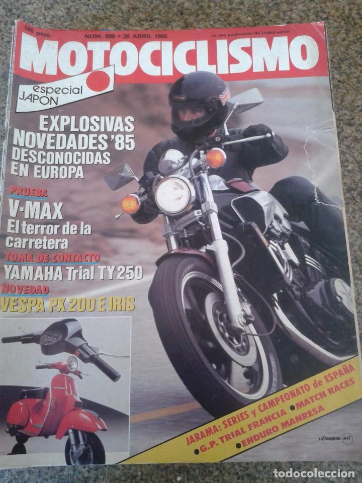 Autos und Motorr&auml;der: REVISTA MOTOCICLISMO -- N&ordm; 898 - ABRIL 1985 --