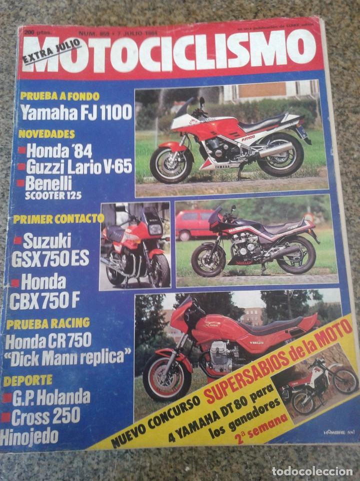 Autos und Motorr&auml;der: REVISTA MOTOCICLISMO -- N&ordm; 859 - JULIO 1984 --