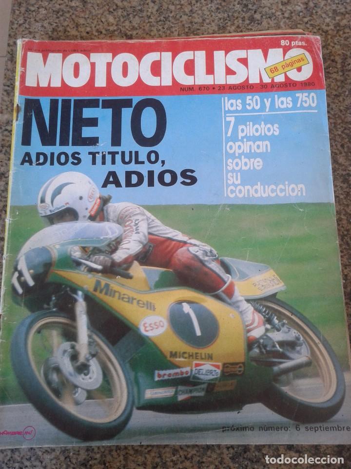 Autos und Motorr&auml;der: REVISTA MOTOCICLISMO -- N&ordm; 670 -- AGOSTO 1980 --