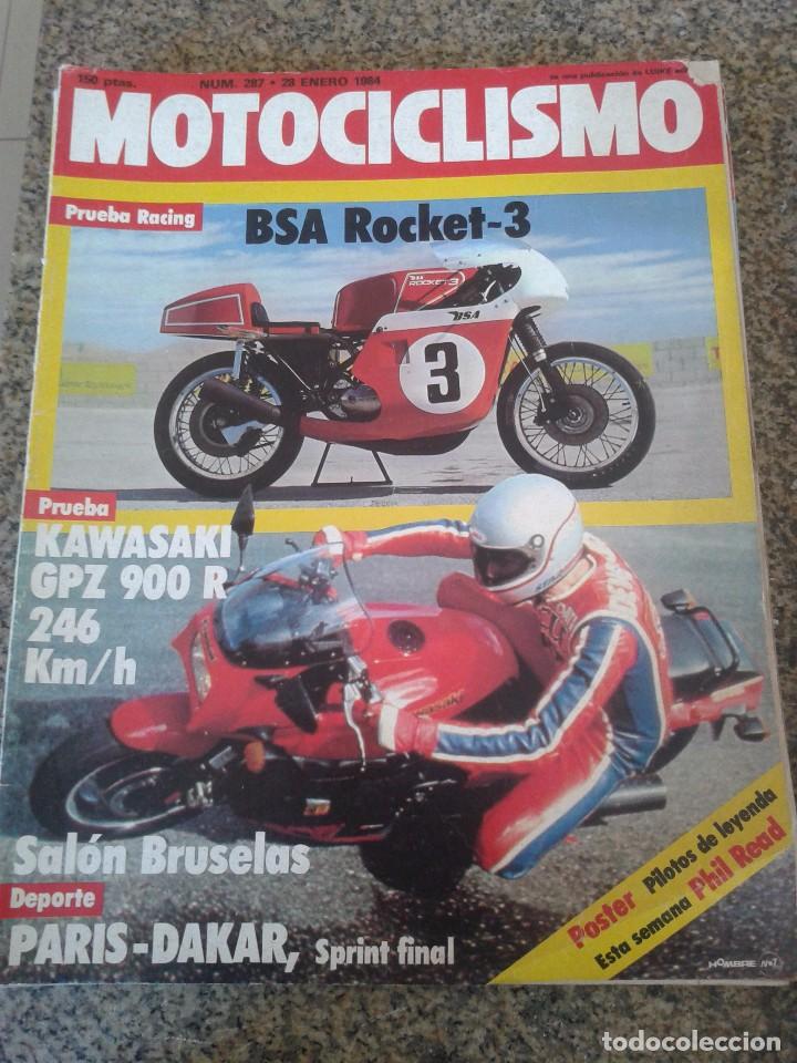 Autos und Motorr&auml;der: REVISTA MOTOCICLISMO -- N&ordm; 287 -- ENERO 1984 --