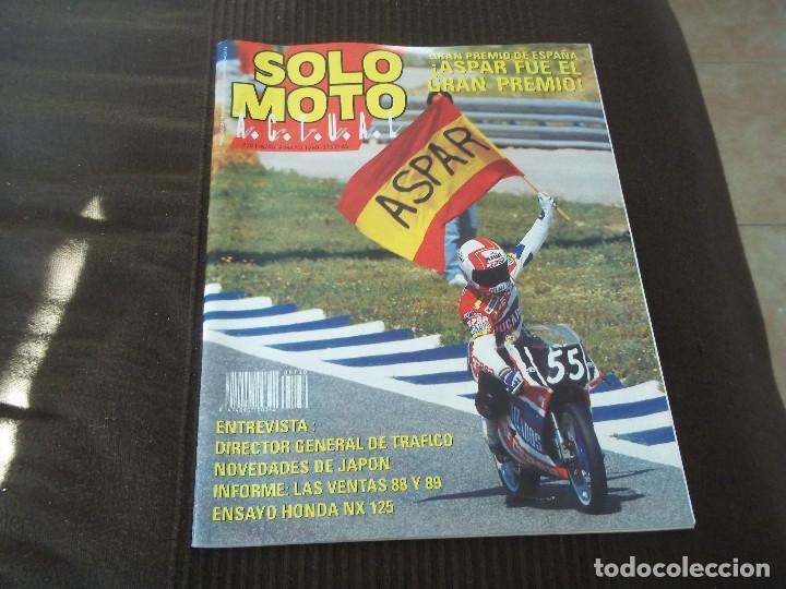 Voitures et Motocyclettes: REVISTA SOLO MOTO N&ordm; 730 MAYO 1990 GRAN PREMIO DE ESPA&Ntilde;A ASPAR HONDA NX 125