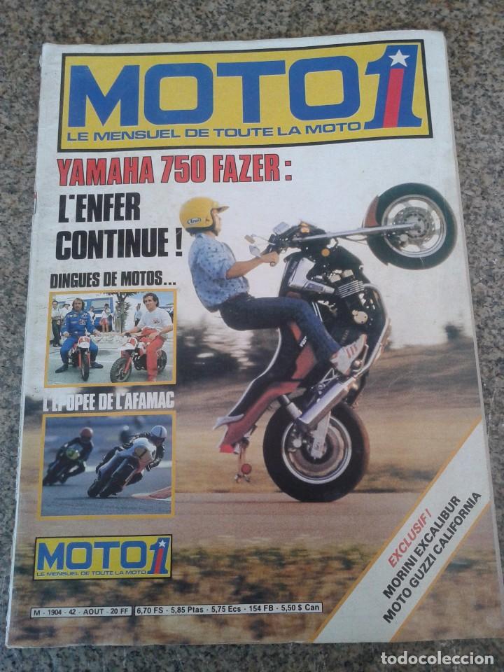 Autos und Motorr&auml;der: MOTO 1 -- N&ordm; 42 -- 1986 -- EDICION FRANCESA --