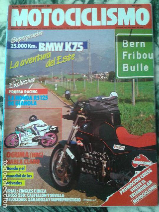 Voitures et Motocyclettes: motociclismo 22 octubre 1987