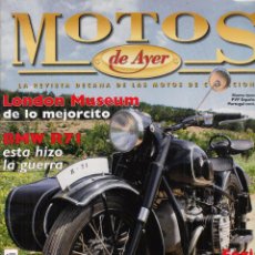 Coches y Motocicletas: REVISTA MOTOS DE AYER Nº 61. BMW R71. ROMAR RARA AVIS. 